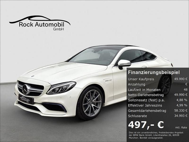 Weiß Gebraucht 2018 Mercedes C63 AMG AMG Coupé | 49.990 € (Superpreis) - Bild 1/4