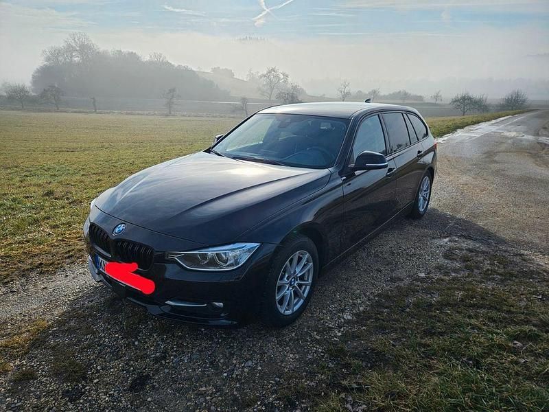 Schwarz Gebraucht 2014 BMW 320 Efficient Dynamics Kombi | 8.900 € (Guter Preis) - Bild 1/4