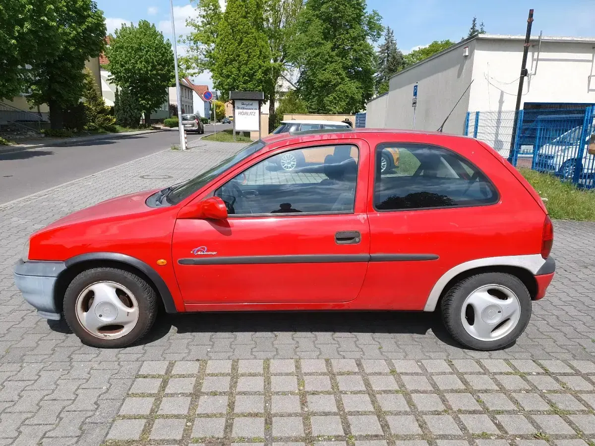 Gebraucht Opel Corsa 1997 Rot Kleinwagen