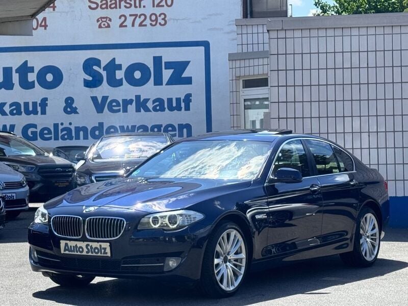 Blau Gebraucht 2010 BMW 535 Performance Limousine | 12.950 € (Superpreis) - Bild 1/4