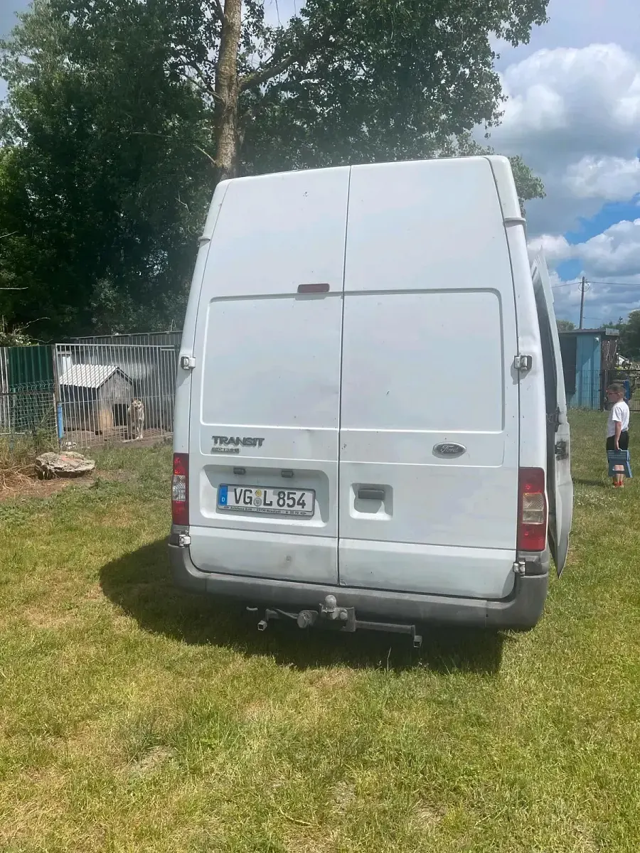 Gebraucht Ford Tourneo 110 PS (80 kW) 2008 Weiß Van / Kleinbus