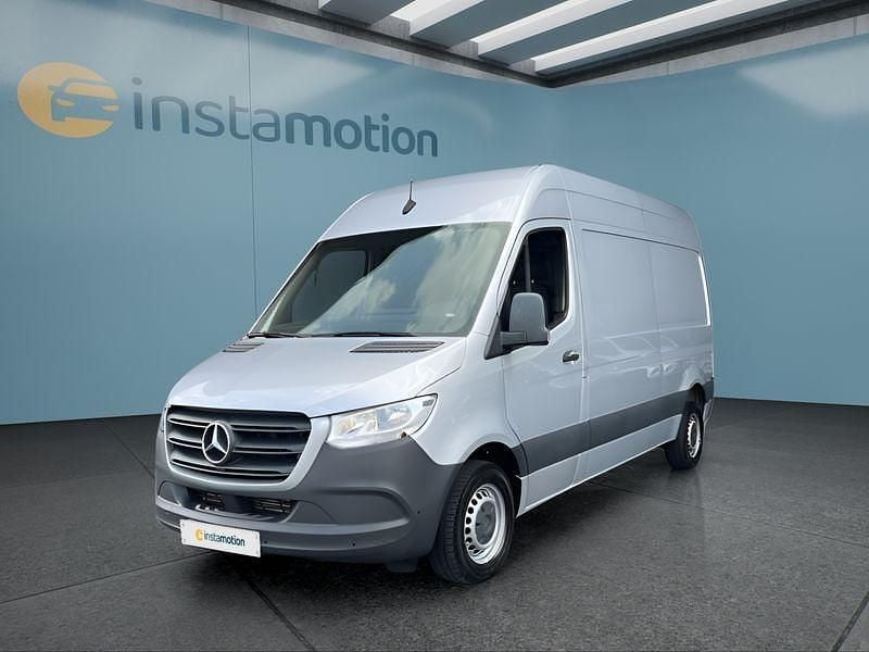 Silber Gebraucht 2021 Mercedes Sprinter Van | 31.799 € (Etwas zu teuer) - Bild 1/4