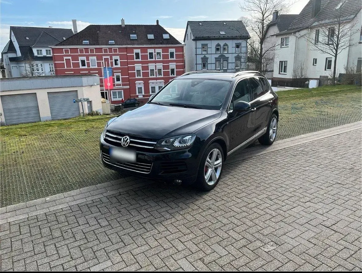 Gebraucht VW Touareg R-line 245 PS (180 kW) 2013 Schwarz SUV