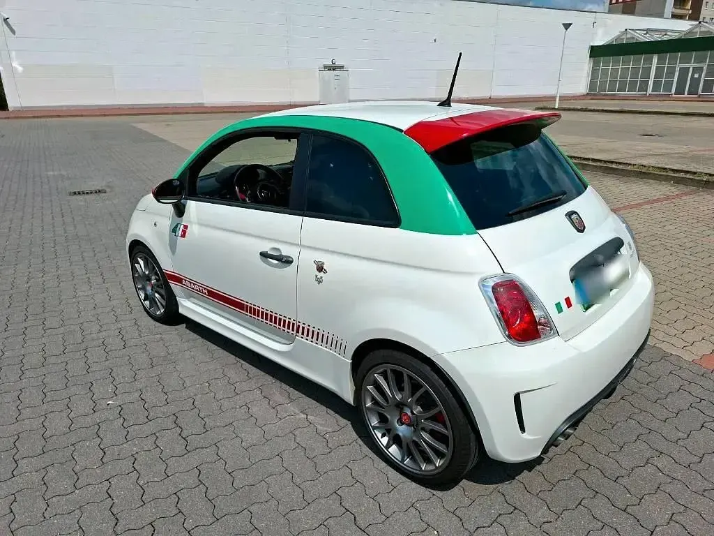 Gebraucht Fiat 500 Abarth 180 PS (132 kW) 2016 Weiß Kleinwagen