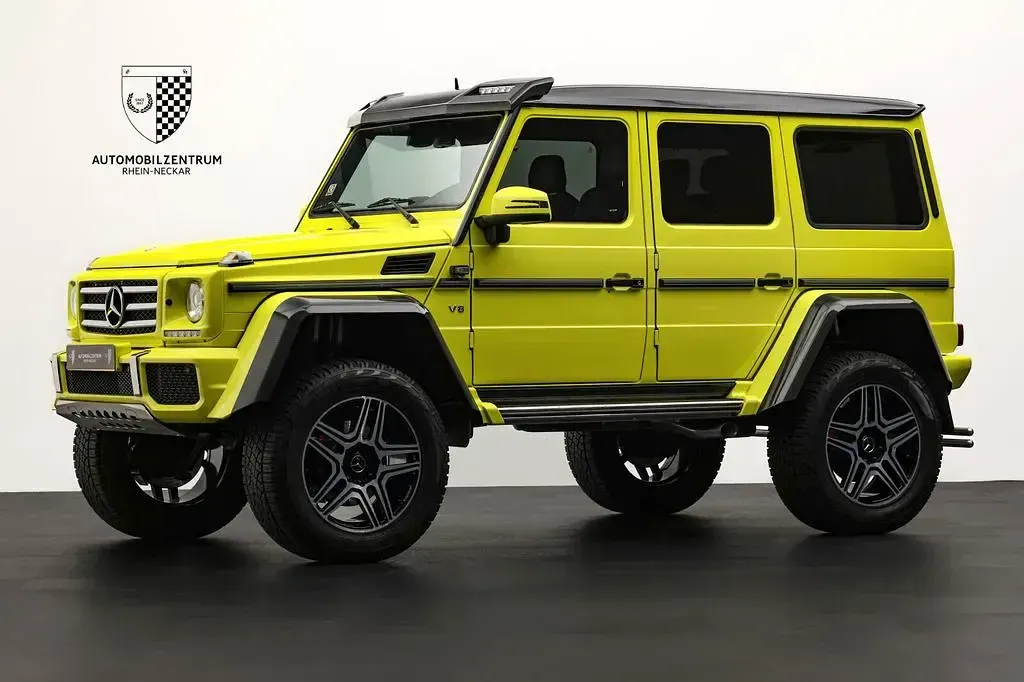 Gebraucht Mercedes G500 4x4² 421 PS (309 kW) 2016 Gelb SUV