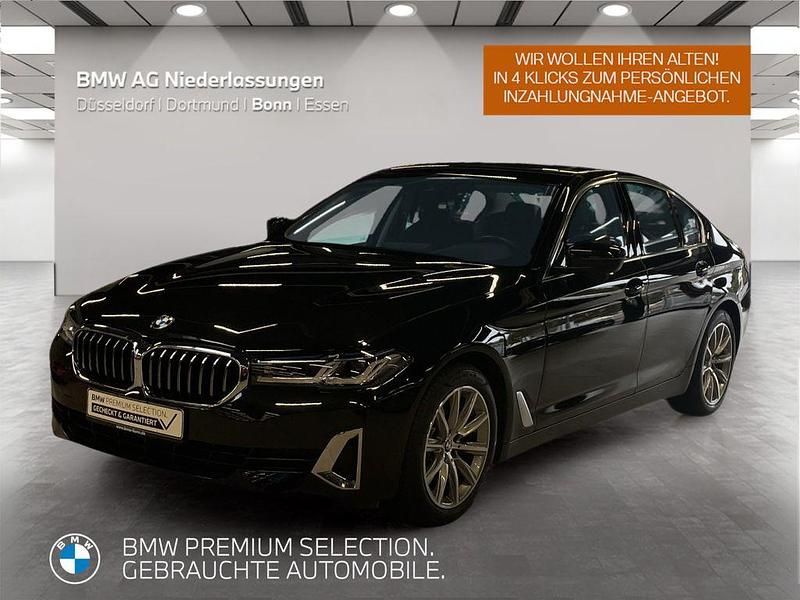 Schwarz Gebraucht 2022 BMW 520 Luxury Line Limousine | 35.999 € (Fairer Preis) - Bild 1/4