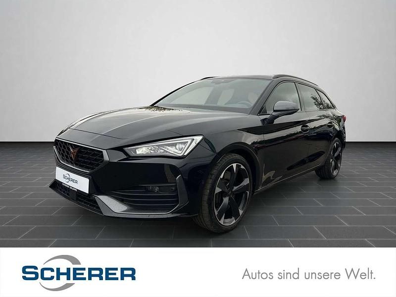 Midnight schwarz metallic Gebraucht 2023 Cupra Leon Kombi | 29.880 € (Guter Preis) - Bild 1/4