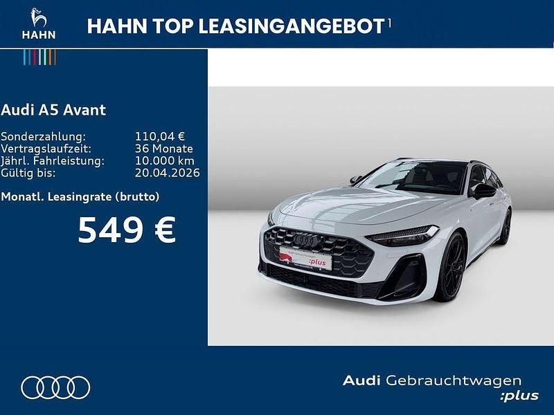 Gebraucht Audi A5 S-Line 204 PS (150 kW) 2025 Gletscherweiß metallic Kombi