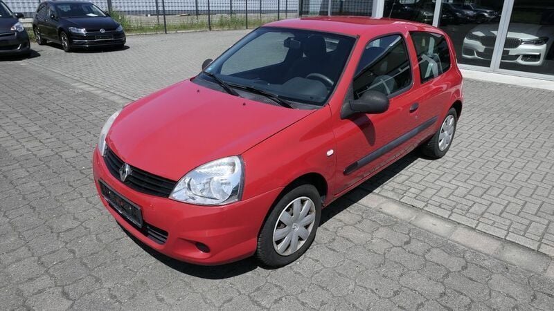 Rot Gebraucht 2009 Renault Clio II Authentique Kleinwagen | 1.990 € (Superpreis) - Bild 1/4