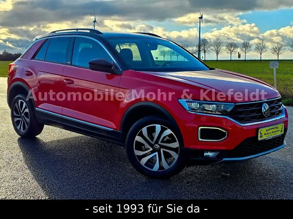 Używany VW T-Roc Active 110 KM (80 kW) 2021 Czerwony SUV