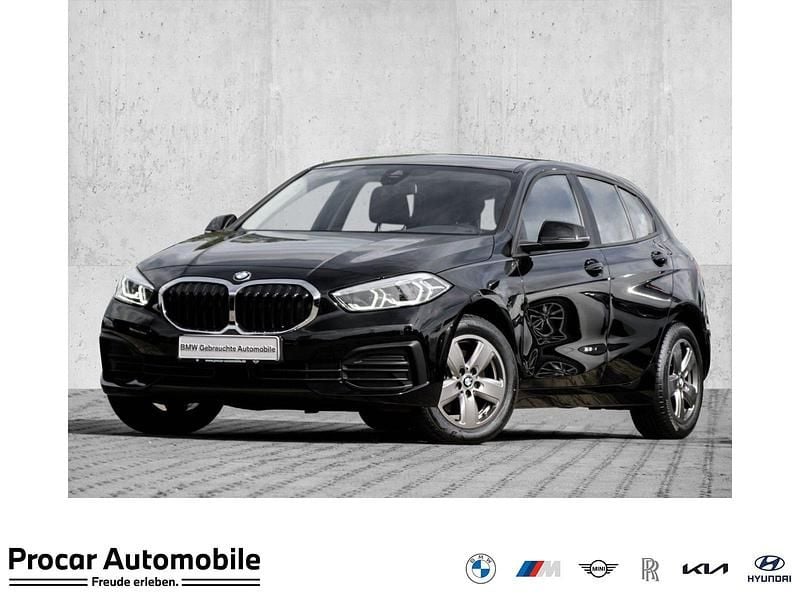 Schwarz Gebraucht 2022 BMW 118 Advantage Kleinwagen | 20.900 € (Guter Preis) - Bild 1/4