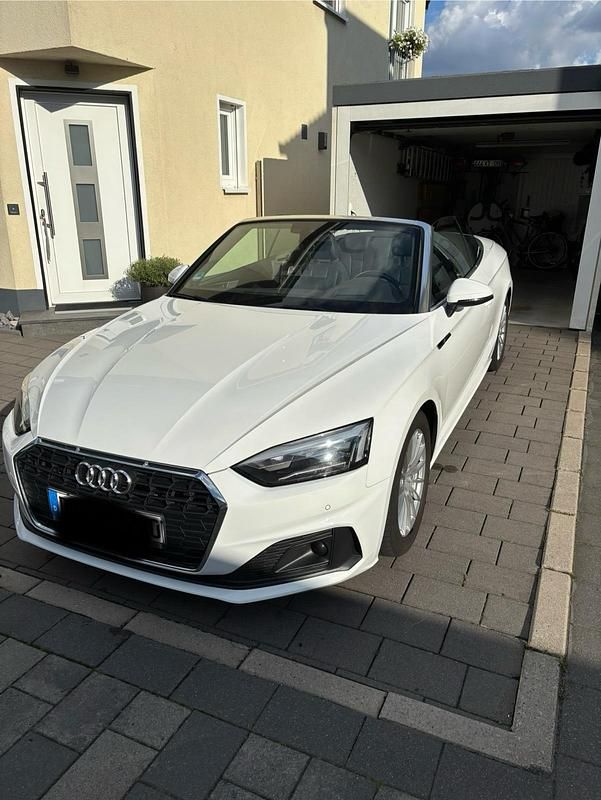 Weiß Gebraucht 2021 Audi A5 Cabriolet Advanced Cabrio | 29.999 € (Superpreis) - Bild 1/4
