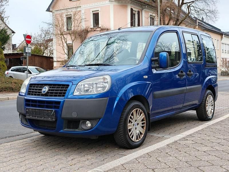 Gebraucht Fiat Doblò Dynamic 84 PS (61 kW) 2007 Blau Van / Kleinbus