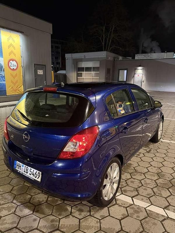 Gebraucht Opel Corsa Edition 60 PS (44 kW) 2008 Blau Kleinwagen