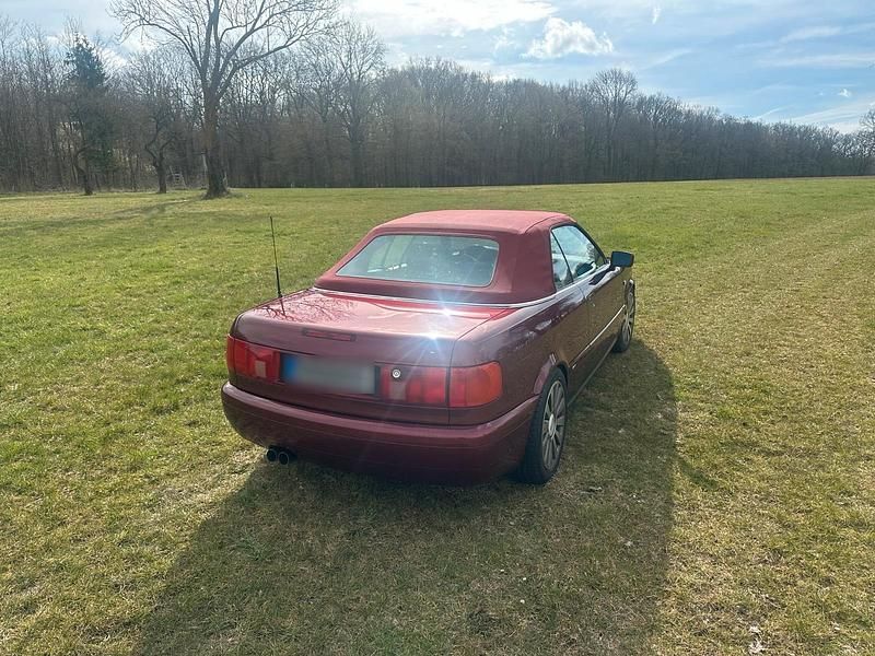 Gebraucht Audi Cabriolet 150 PS (110 kW) 1998 Rot Cabrio