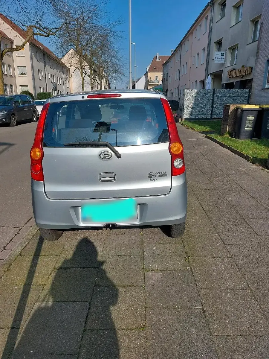 Gebraucht Daihatsu Cuore 2007 Silber Kleinwagen