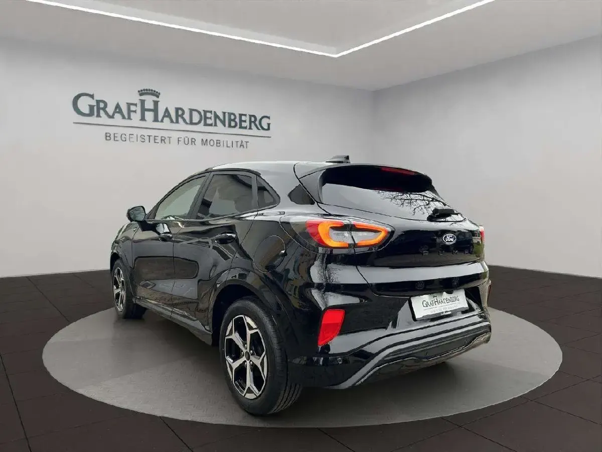 Neu Ford Puma ST-Line 125 PS (91 kW) 2025 Obsidianschwarz metallic SUV