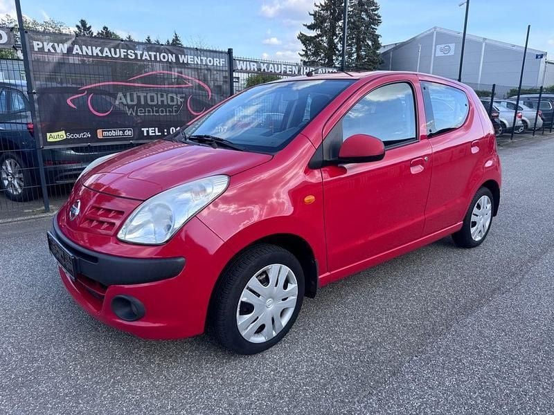 Rot Gebraucht 2010 Nissan Pixo Acenta Kleinwagen | 1.450 € (Guter Preis) - Bild 1/4