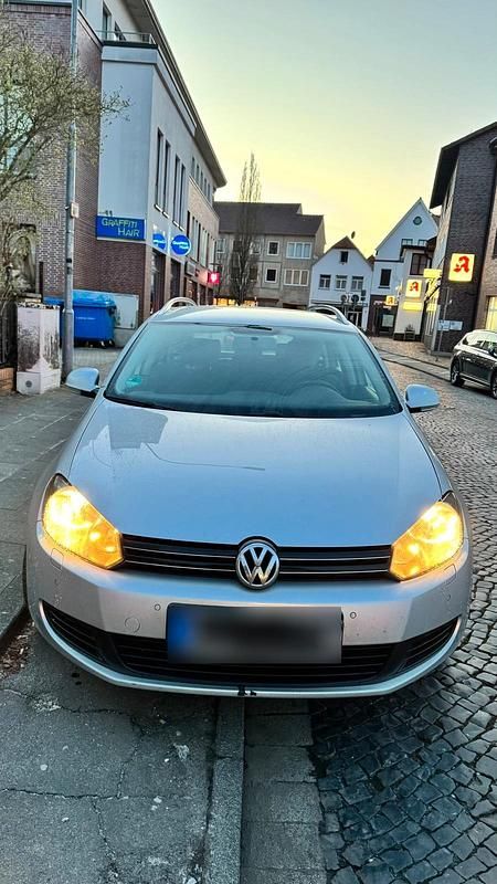 Gebraucht VW Golf VI 2010 Silber Kleinwagen