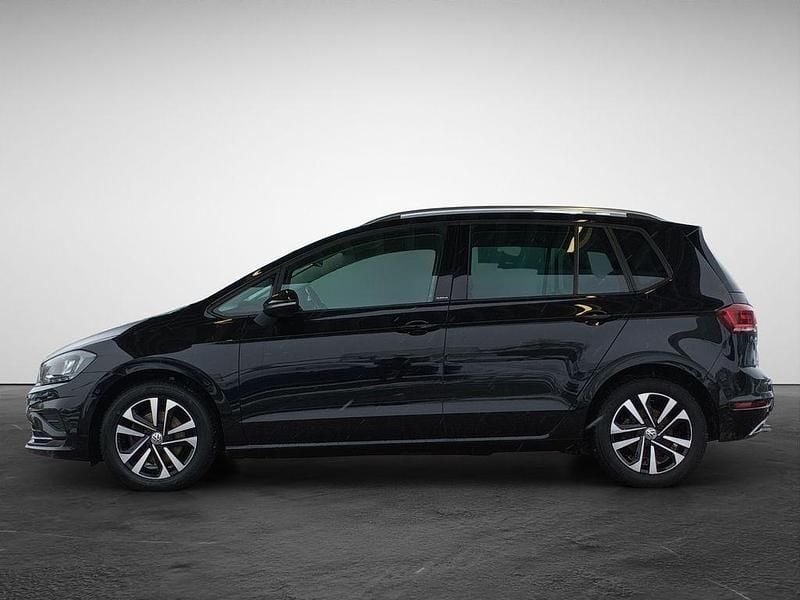 Gebraucht VW Golf Sportsvan IQ Drive 150 PS (110 kW) 2019 Schwarz Van / Kleinbus