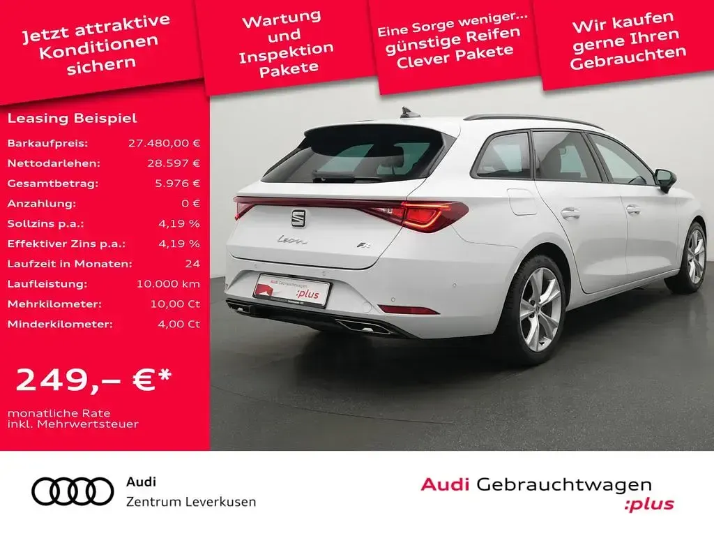 Gebraucht Seat Leon ST FR 150 PS (110 kW) 2025 Nevada weiss Kombi
