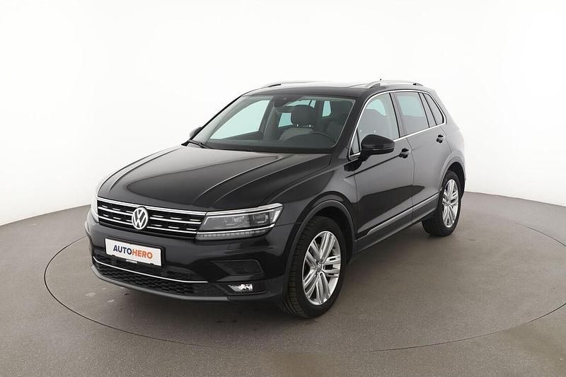 Schwarz Gebraucht 2017 VW Tiguan Highline SUV | 24.350 € (Fairer Preis) - Bild 1/3