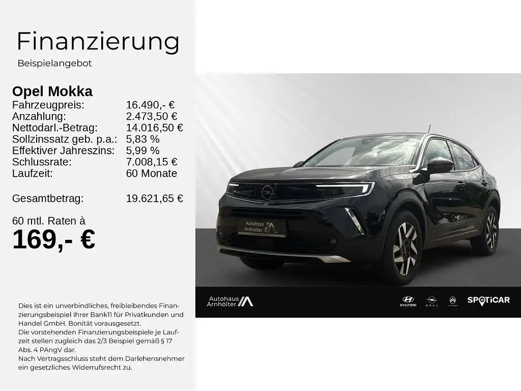 Gebraucht Opel Mokka Elegance 131 PS (96 kW) 2023 Schwarz SUV