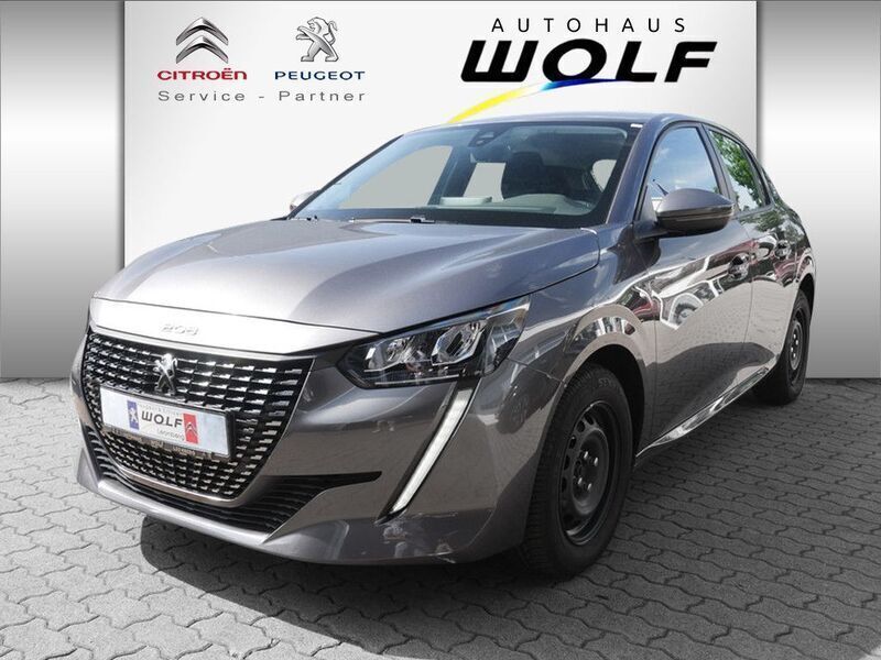 Grau Gebraucht 2021 Peugeot 208 Active Kleinwagen | 13.900 € (Fairer Preis) - Bild 1/4