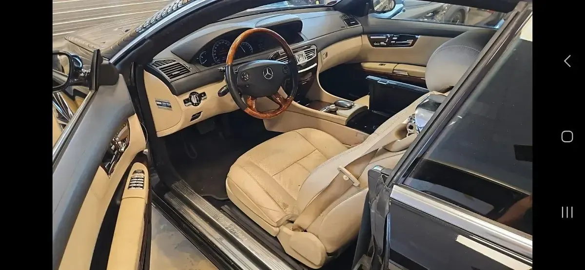 Gebraucht Mercedes CL500 387 PS (284 kW) 2007 Schwarz Coupé