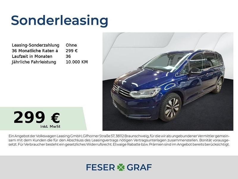 Atlantik blue metallic Gebraucht 2025 VW Touran Goal Van / Kleinbus | 33.380 € - Bild 1/1