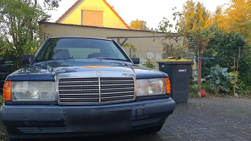 Gebraucht Mercedes 190 1988 Blau Limousine