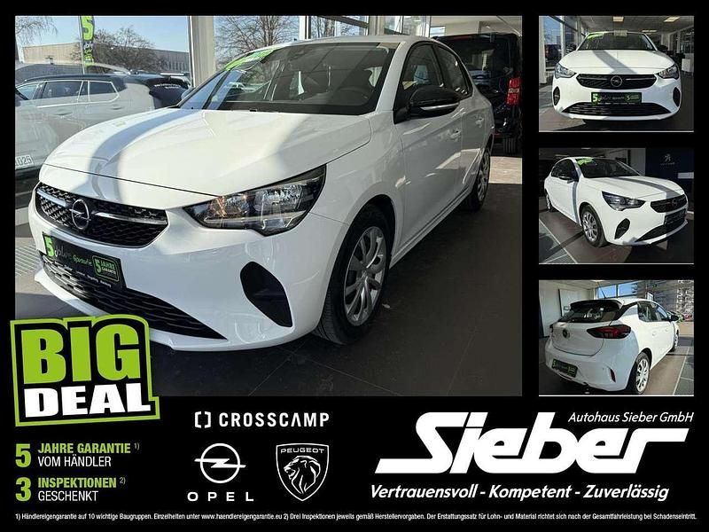 Gebraucht Opel Corsa Edition 101 PS (74 kW) 2023 Jade weiss/arktis weiss Kleinwagen