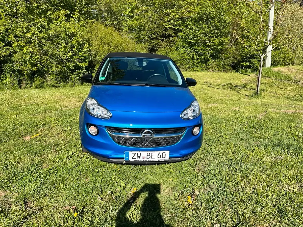 Gebraucht Opel Adam Open Air 87 PS (63 kW) 2018 Blau Kleinwagen