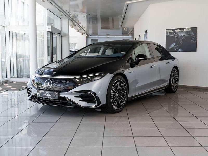 Silber Gebraucht 2022 Mercedes EQS580 Edition 1 Limousine | 129.472 € - Bild 1/4