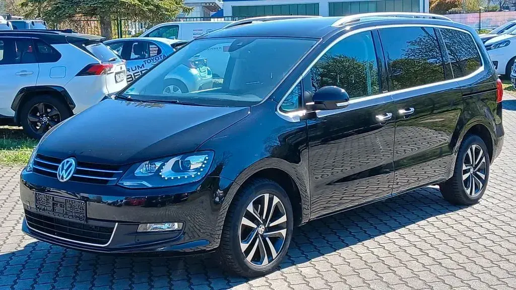 Gebraucht VW Sharan IQ Drive 177 PS (130 kW) 2019 Schwarz Van / Kleinbus