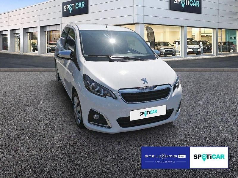 Weiß Gebraucht 2022 Peugeot 108 Style Kleinwagen | 9.880 € (Fairer Preis) - Bild 1/4