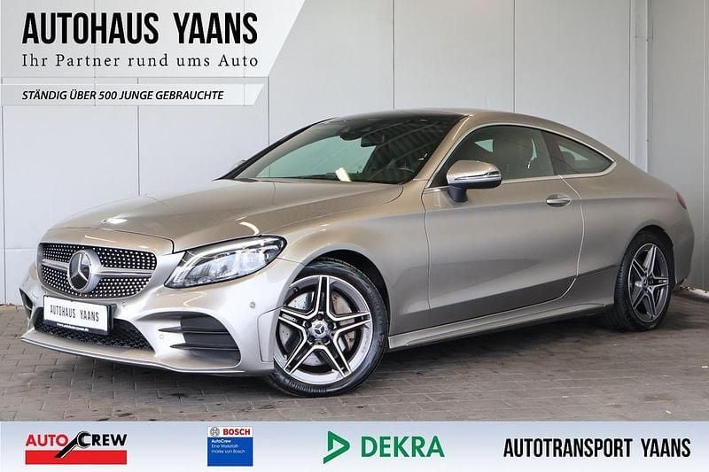 Silber Gebraucht 2020 Mercedes C300 AMG Coupé | 34.789 € (Superpreis) - Bild 1/4