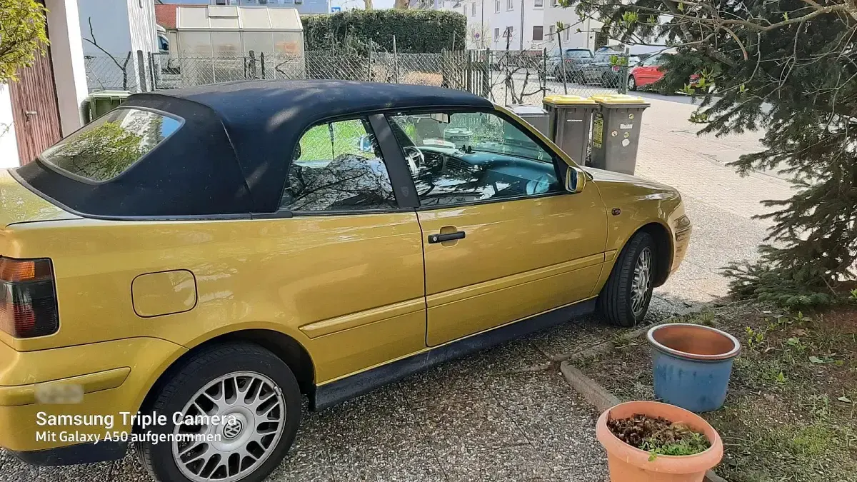 Gebraucht VW Golf Highline 90 PS (66 kW) 1999 Gelb Cabrio