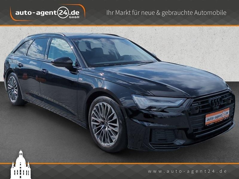 Mythosschwarz metallic Gebraucht 2021 Audi A6 S-Line Kombi | 33.990 € (Guter Preis) - Bild 1/4