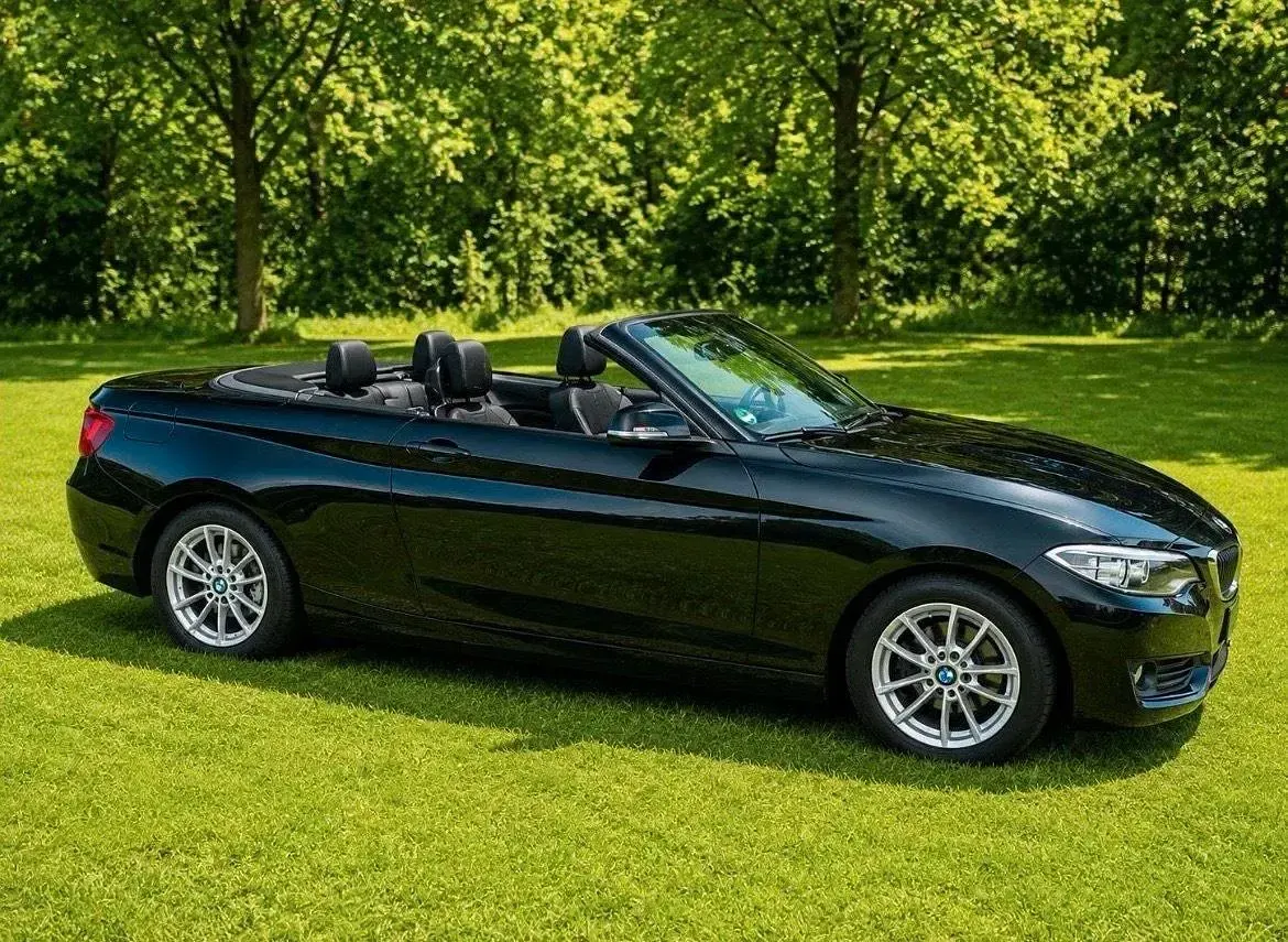 Gebraucht BMW 218 150 PS (110 kW) 2017 Schwarz Cabrio