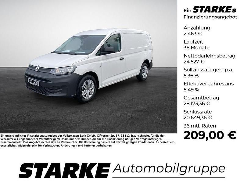 Weiß Neu 2025 VW Caddy Maxi Van / Kleinbus | 26.990 € (Superpreis) - Bild 1/4