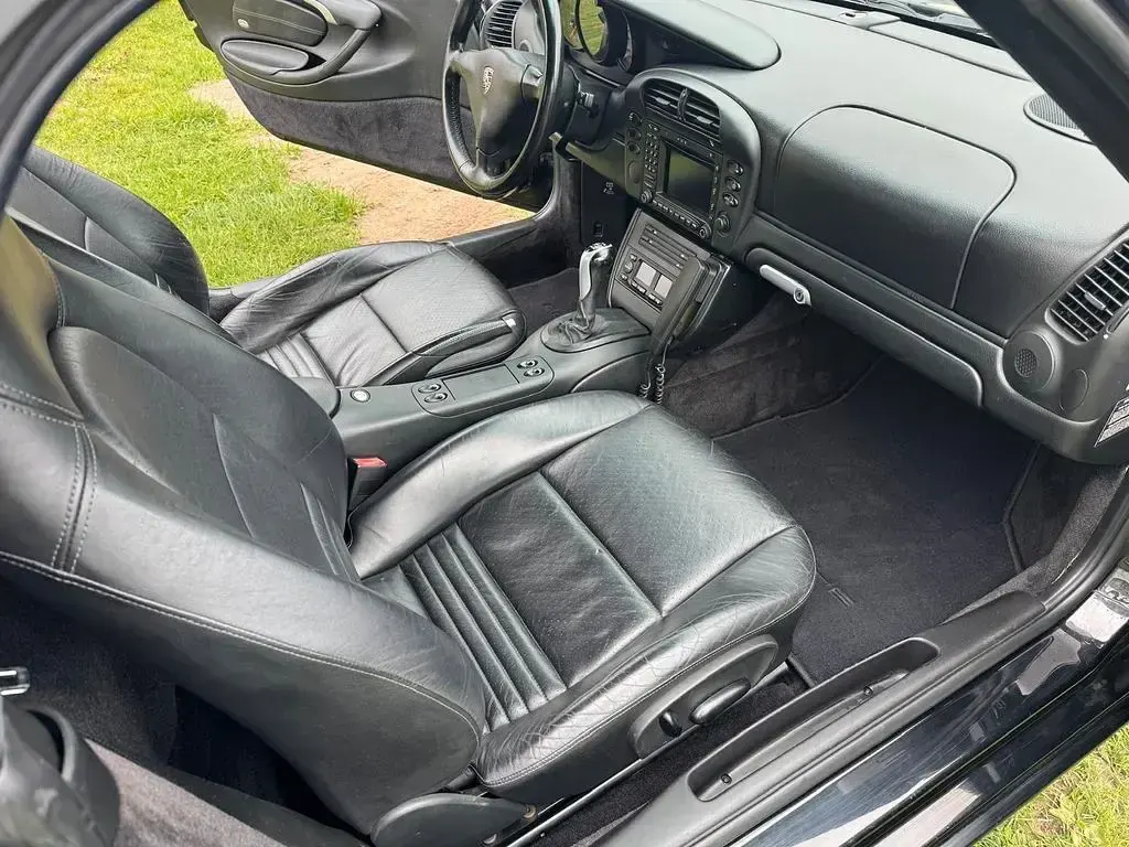 Gebraucht Porsche Boxster 228 PS (167 kW) 2003 Schwarz Cabrio