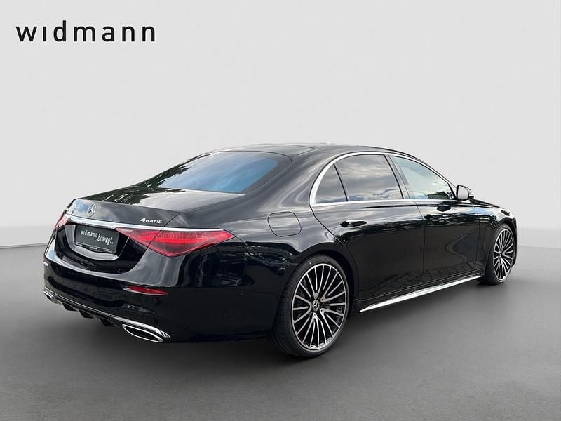 Gebraucht Mercedes S450 AMG line 367 PS (269 kW) 2025 Metalliclack obsidianschwarz Limousine