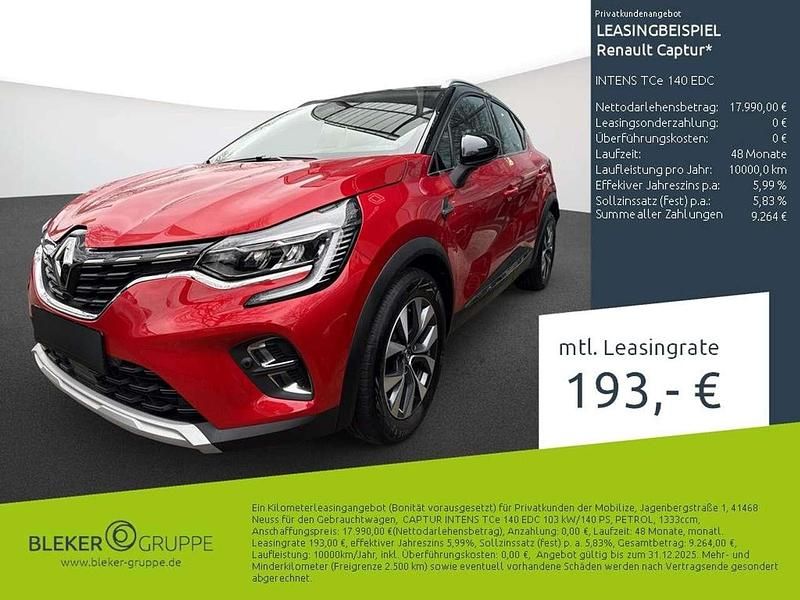 Gebraucht Renault Captur Intens 140 PS (102 kW) 2021 Dezirrot SUV