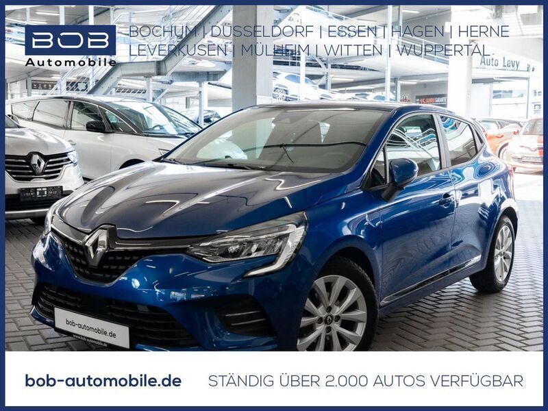 Ironblau metallic (blau) Gebraucht 2020 Renault Clio V Experience Limousine | 13.888 € (Fairer Preis) - Bild 1/3