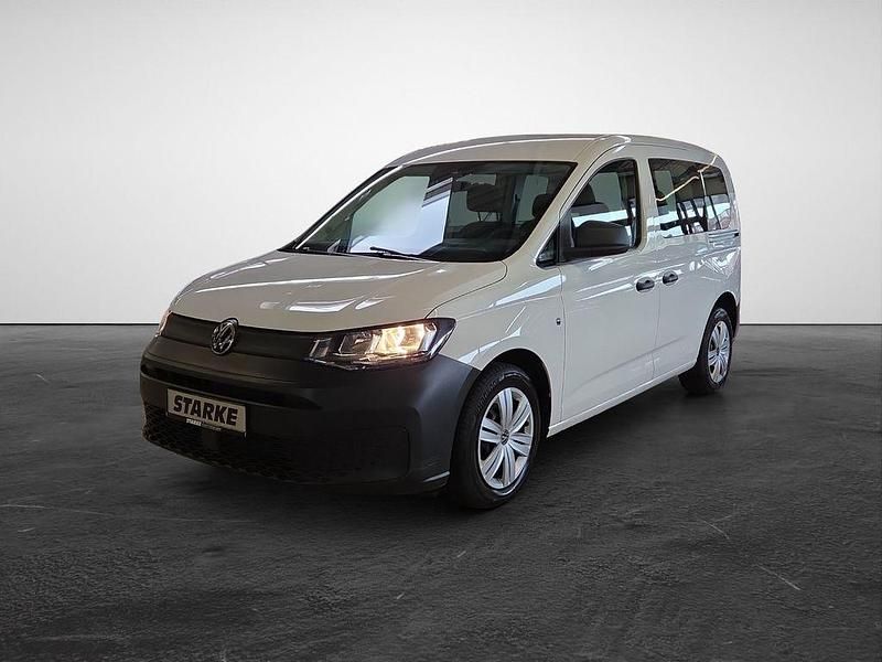 Gebraucht VW Caddy Basis 75 PS (55 kW) 2021 Weiß Van / Kleinbus