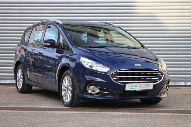 Blau Gebraucht 2019 Ford S-MAX Business Edition Van / Kleinbus | 19.780 € (Etwas zu teuer) - Bild 1/4