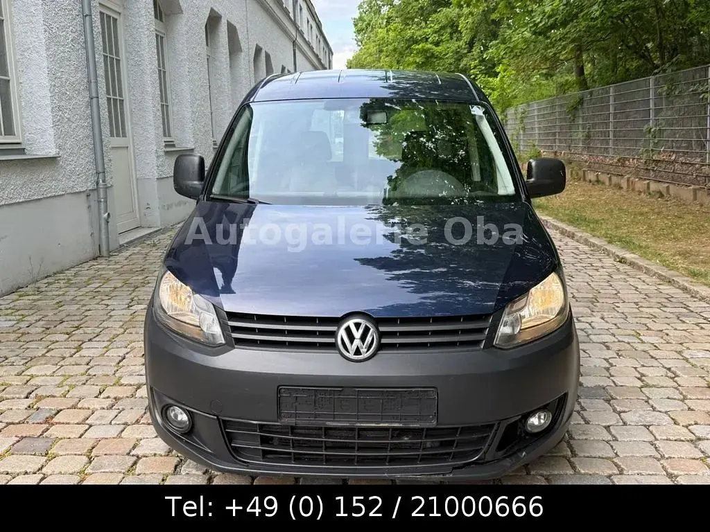 Gebraucht VW Caddy 75 PS (55 kW) 2011 Blau Van / Kleinbus
