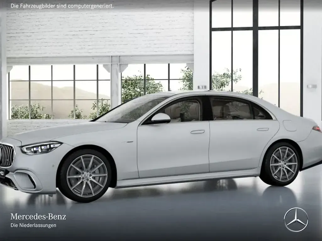 Gebraucht Mercedes S63 AMG 612 PS (450 kW) 2023 Weiß Limousine