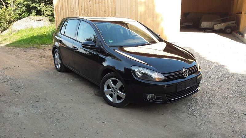 Schwarz Gebraucht 2012 VW Golf VII Comfortline Limousine | 6.850 € (Guter Preis) - Bild 1/4